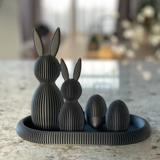 Paashaas Decoratie Set | Japandi & Scandinavische Lente Set